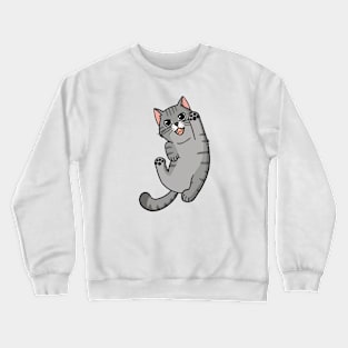 Tabby cat Crewneck Sweatshirt